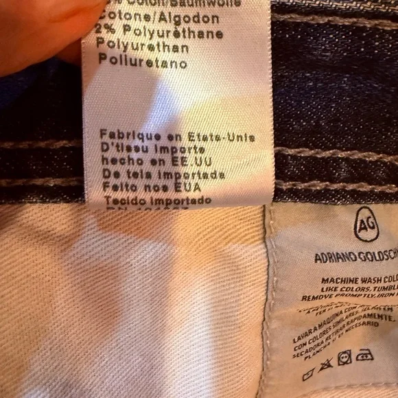 AG Adriano Goldschmied Men’s The Tellis Modern Slim Jeans sz 32 - Picture 12 of 16